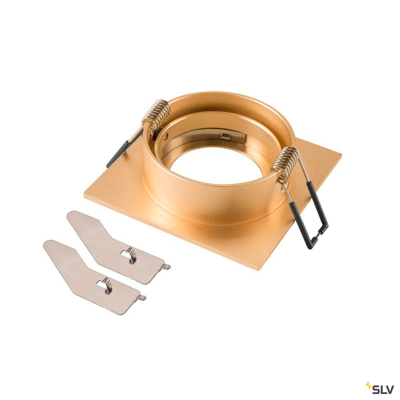 SLV 1007331 NEW TRIA® 68, ceiling installation ring, L: 8.2 W: 8.2 H: 2.6 cm, IP 20, rose gold