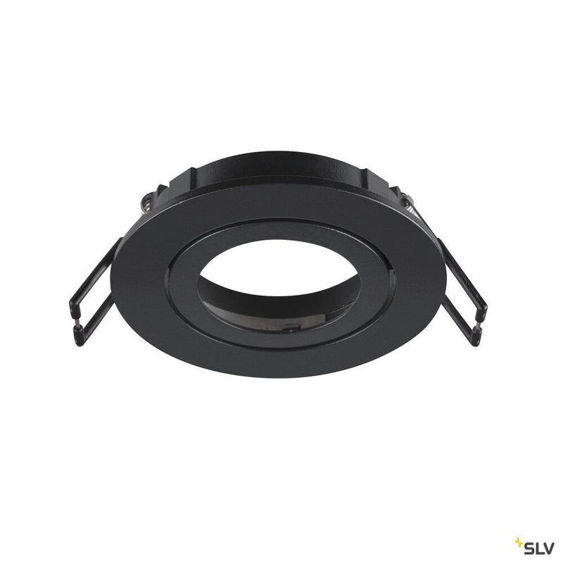 SLV 1007332 NEW TRIA® 68, ceiling installation ring, D: 8.2 H: 2.6 cm, IP 20, black