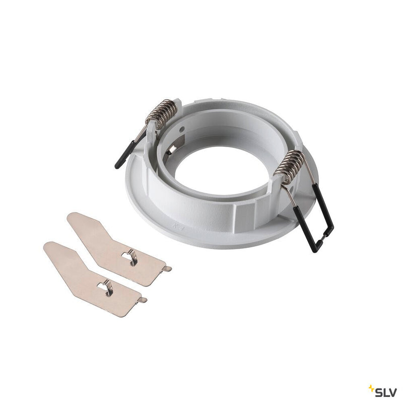 SLV 1007333 NEW TRIA® 68, ceiling installation ring, D: 8.2 H: 2.6 cm, IP 20, white