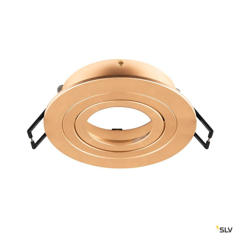 SLV 1007344 NEW TRIA® 75, ceiling installation ring, D: 9.3 H: 2.6 cm, IP 20, rose gold
