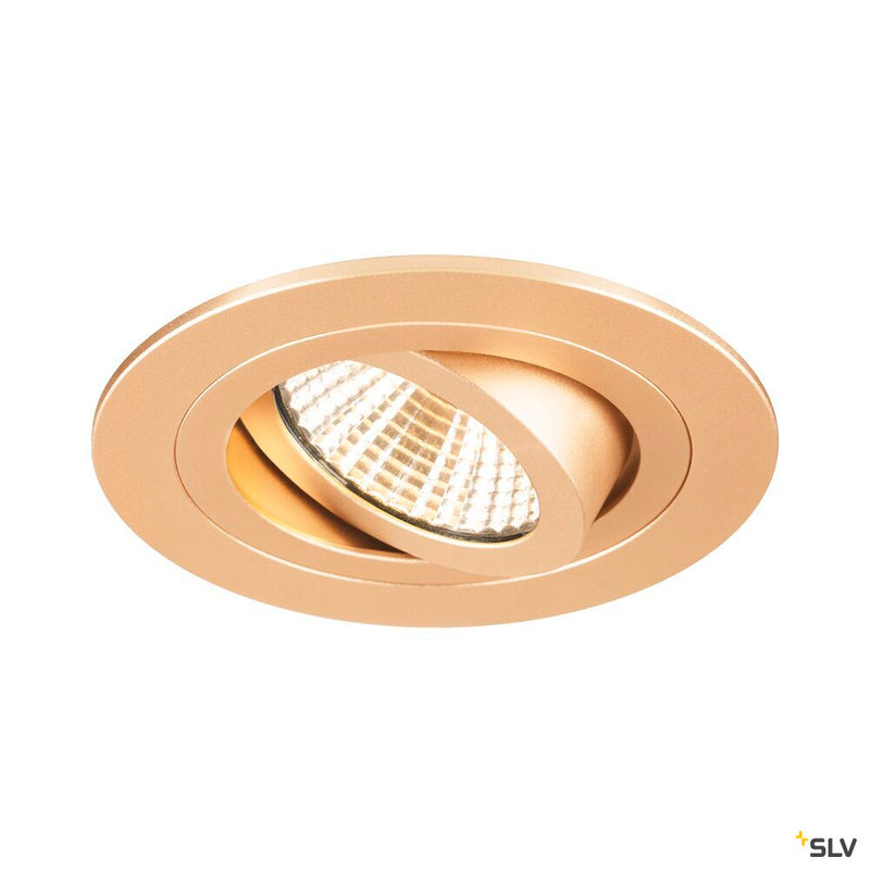 SLV 1007344 NEW TRIA® 75, ceiling installation ring, D: 9.3 H: 2.6 cm, IP 20, rose gold