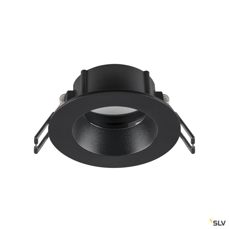 SLV 1007345 NEW TRIA® 68, ceiling installation ring, D: 8.2 H: 3.4 cm, IP 65, black