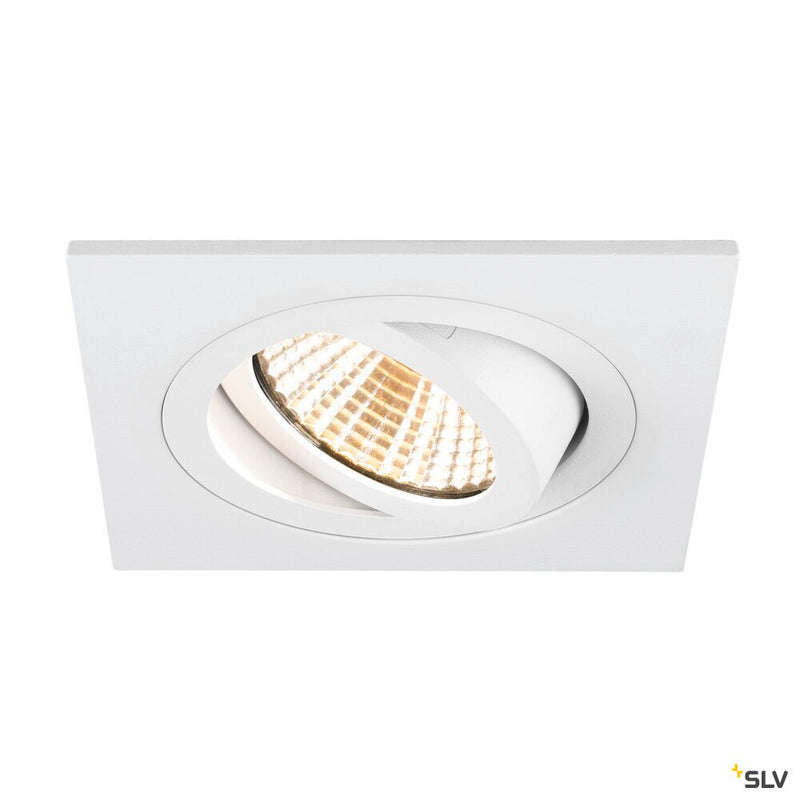 SLV 1007349 NEW TRIA® 75, ceiling installation ring, L: 9 W: 9 H: 2.6 cm, IP 20, white