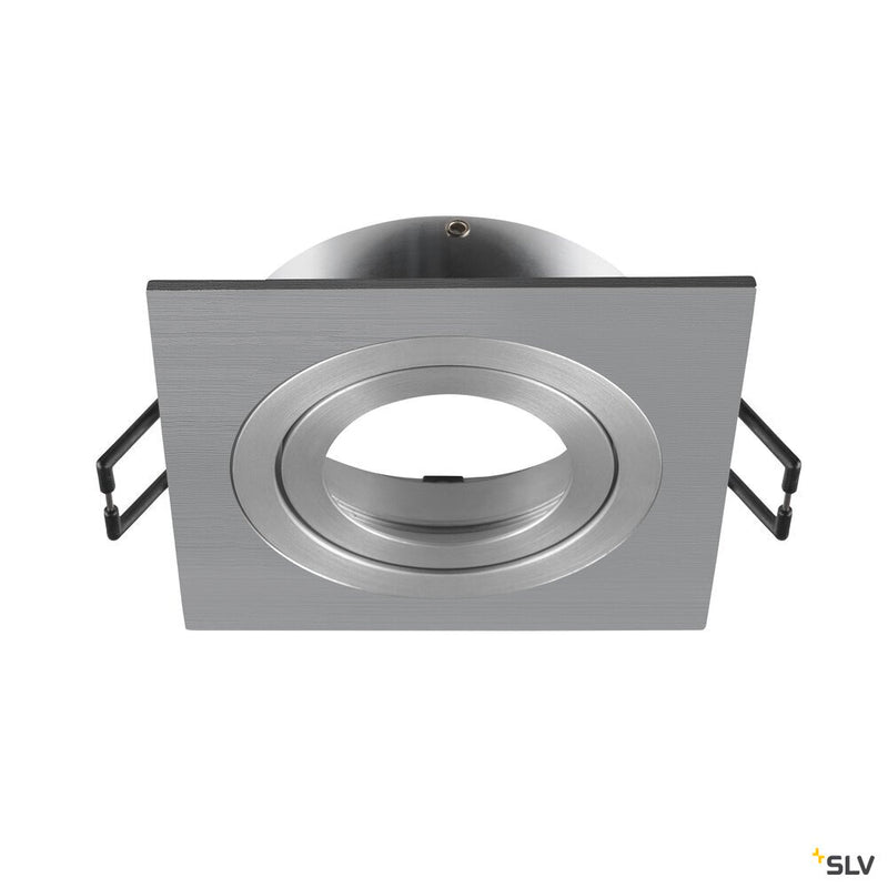 SLV 1007350 NEW TRIA® 75, ceiling installation ring, L: 9 W: 9 H: 2.6 cm, IP 20, aluminium