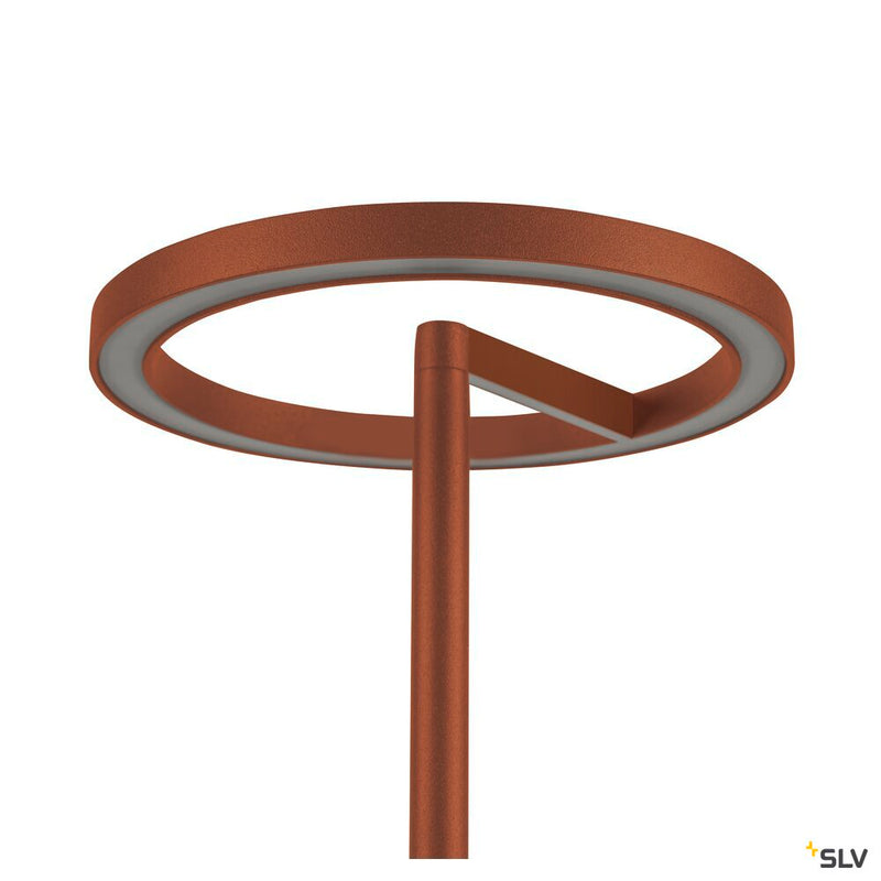 SLV 1007358 VINOLINA ONE, table lamp, battery, IP54, 2700 K, TOUCH, rust