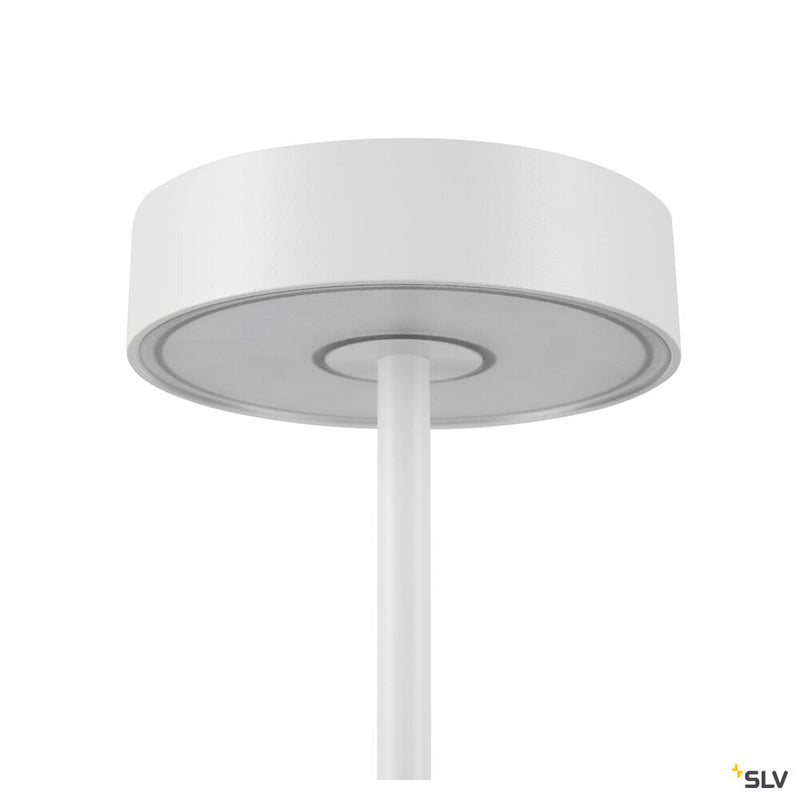 SLV 1007360 VINOLINA, table lamp, battery, IP54, 2700/3000 K, TOUCH, white
