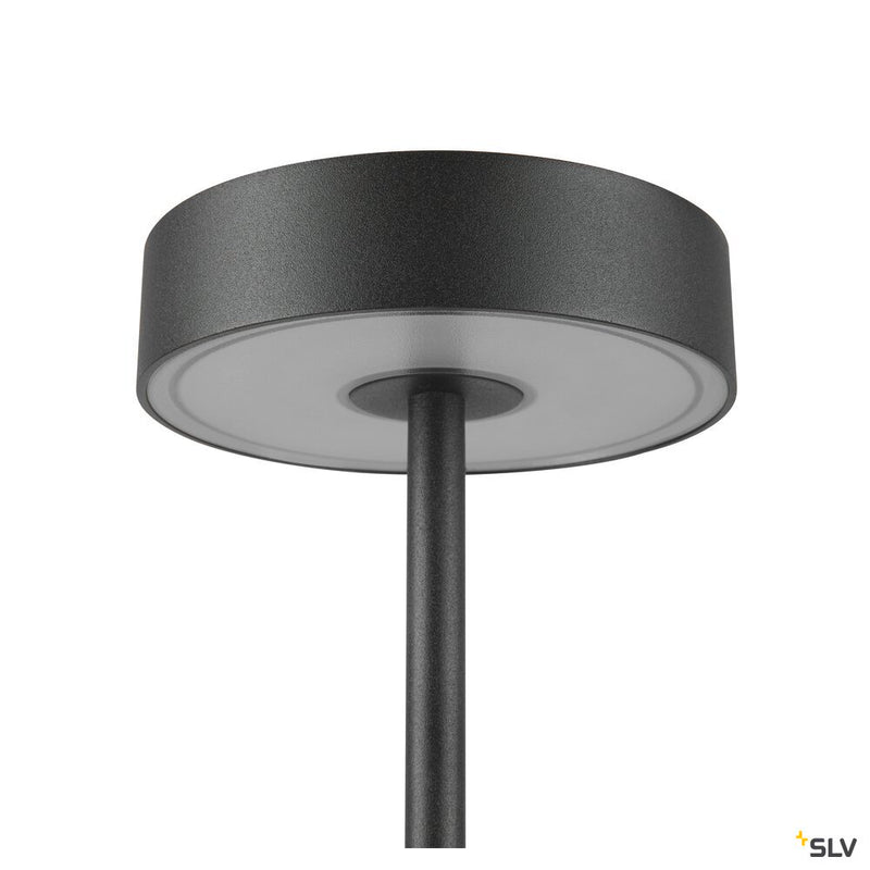 SLV 1007362 VINOLINA, table lamp, battery, IP54, 2700/3000 K, TOUCH, black