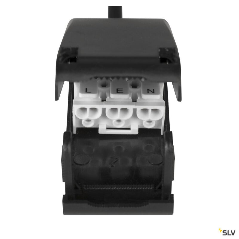 SLV 1007375 NEW TRIA® 75, recessed ceiling light, round, max. 10 W GU10, black