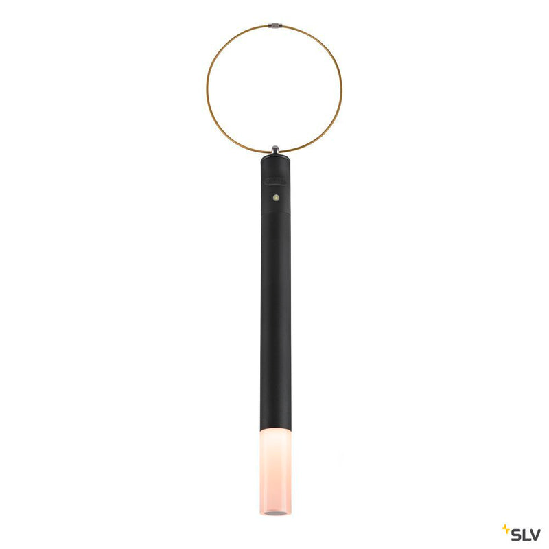 SLV 1007380 TAHA light set, battery-powered, IP65, 2700 K, dimmable, black