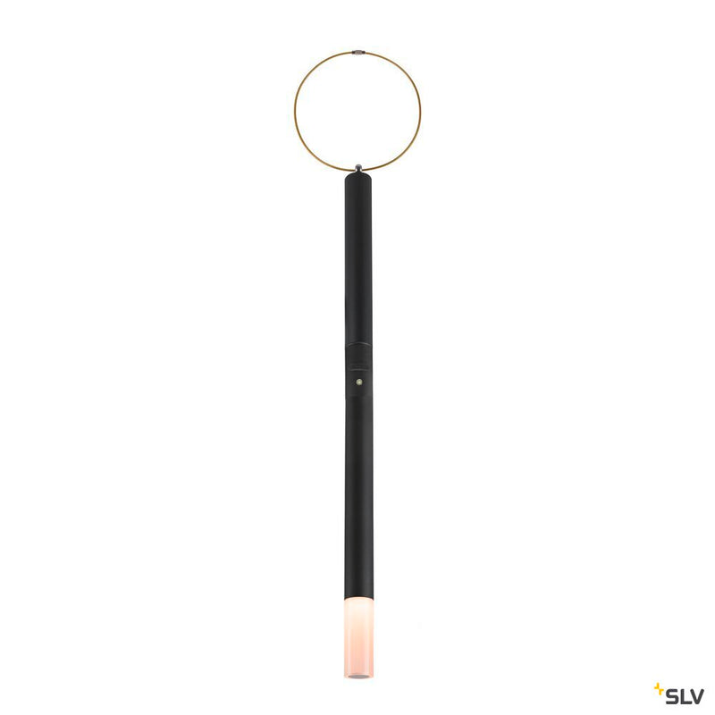 SLV 1007380 TAHA light set, battery-powered, IP65, 2700 K, dimmable, black