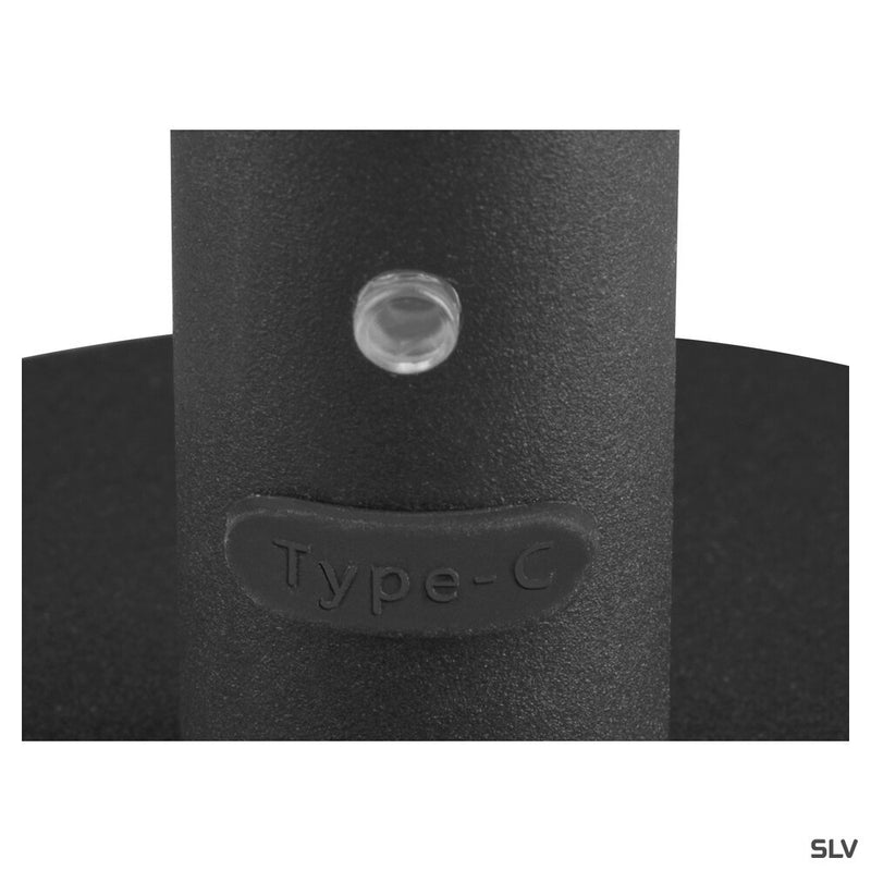 SLV 1007380 TAHA light set, battery-powered, IP65, 2700 K, dimmable, black