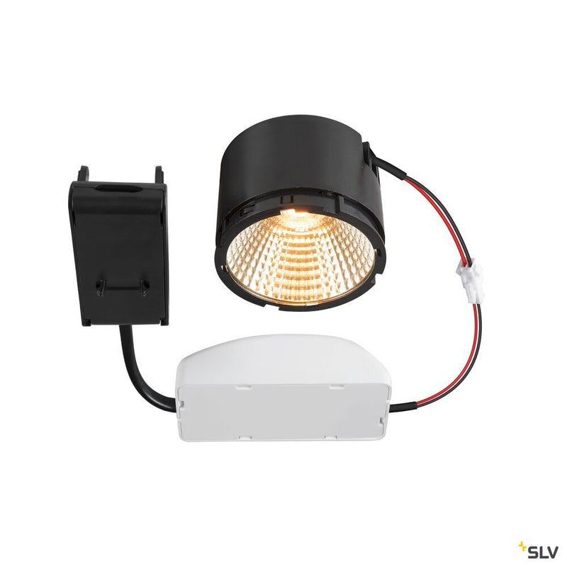 SLV 1007410 NEW TRIA®, LED module, round, 3000 K, 38°, PHASE, black