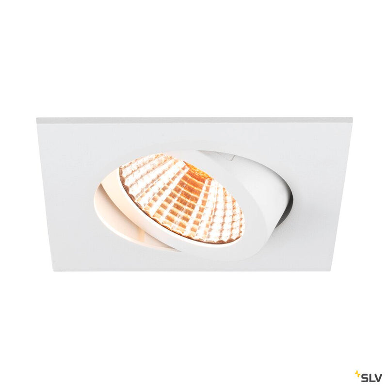 SLV 1007427 NEW TRIA® 68, recessed ceiling light, 1800-3000 K, 38°, IP 20, square, white
