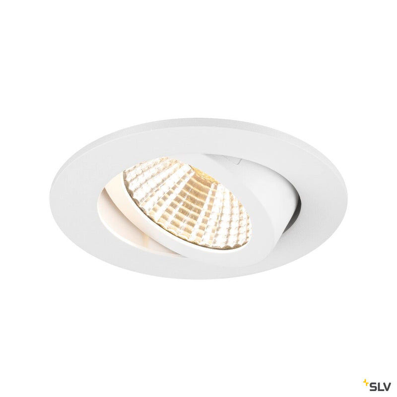 SLV 1007433 NEW TRIA® UNIVERSAL 68, recessed ceiling light, 2500/3000/4000 K, 38°, IP 20, round, white