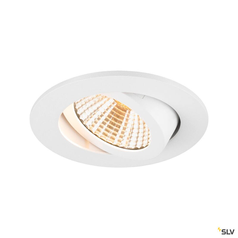 SLV 1007433 NEW TRIA® UNIVERSAL 68, recessed ceiling light, 2500/3000/4000 K, 38°, IP 20, round, white