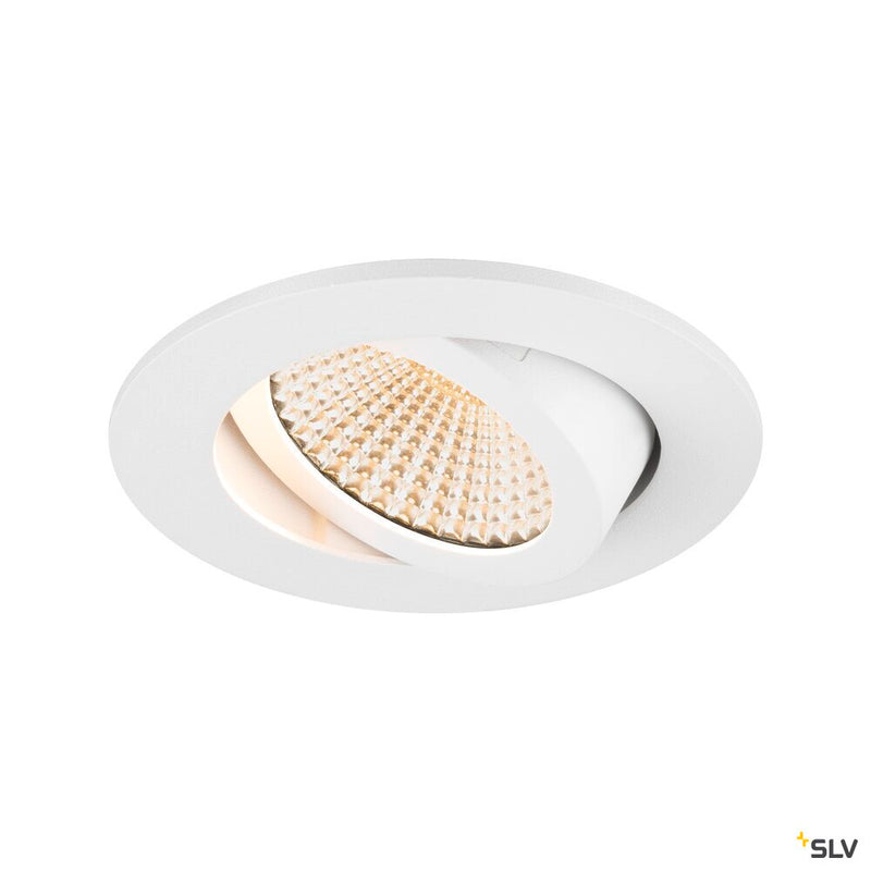 SLV 1007435 NEW TRIA® UNIVERSAL 68, recessed ceiling light, 2500/3000/4000 K, 60°, IP 20, round, white