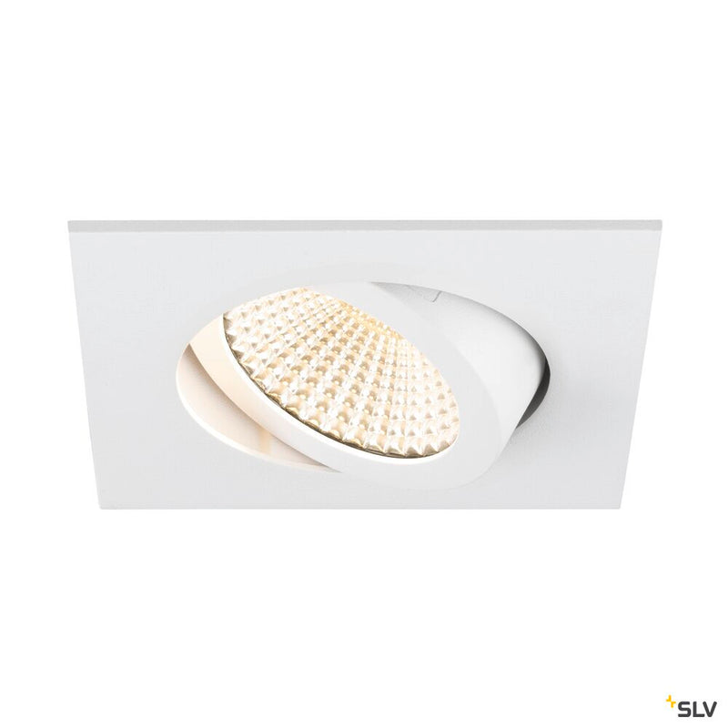 SLV 1007439 NEW TRIA® UNIVERSAL 68, recessed ceiling light, 2500/3000/4000 K, 60°, IP 20, square, white