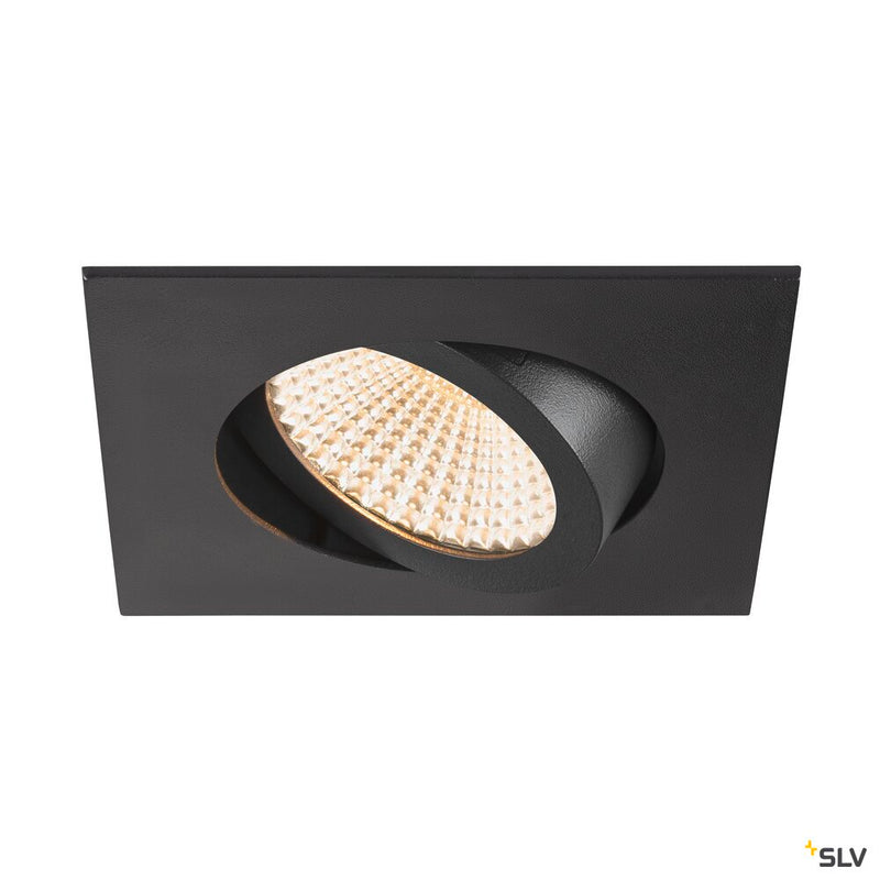 SLV 1007440 NEW TRIA® UNIVERSAL 68, recessed ceiling light, 2500/3000/4000 K, 60°, IP 20, square, black