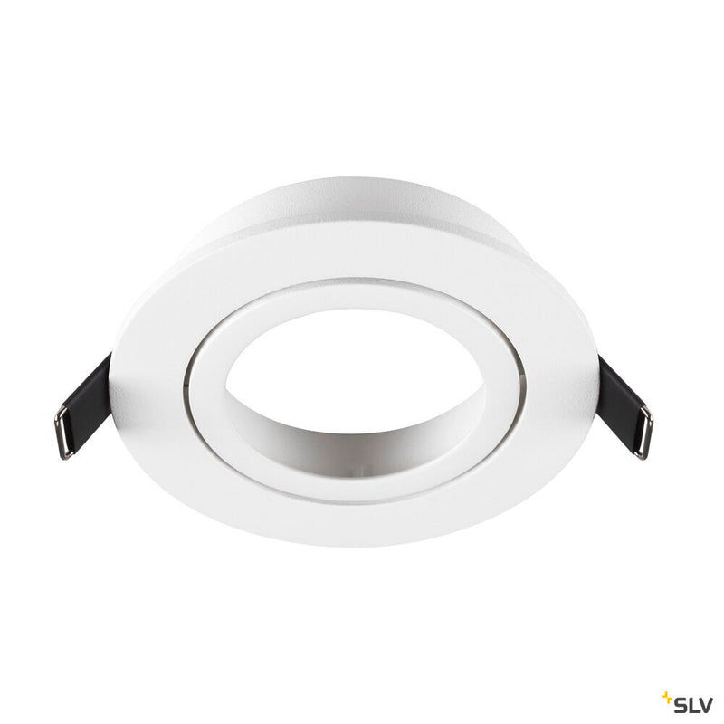 SLV 1007443 NEW TRIA® 95, ceiling installation ring, D: 11 H: 2.6 cm, IP 20, white