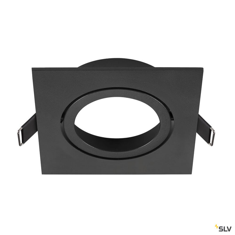 SLV 1007446 NEW TRIA® 95, ceiling installation ring, L: 11 W: 11 H: 2.6 cm, IP 20, black
