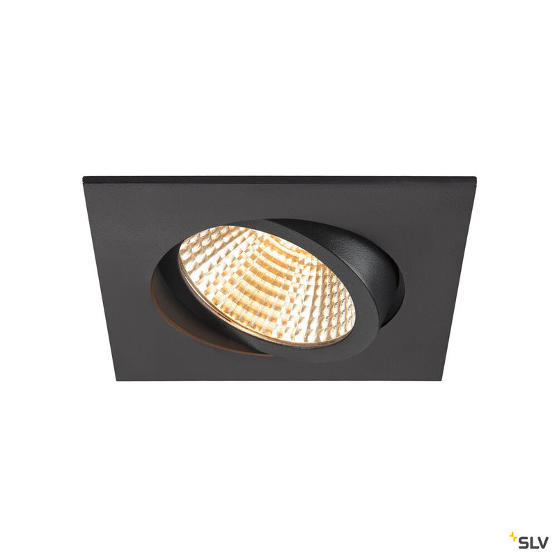 SLV 1007446 NEW TRIA® 95, ceiling installation ring, L: 11 W: 11 H: 2.6 cm, IP 20, black