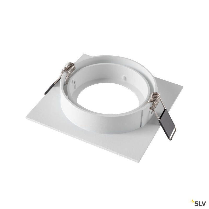 SLV 1007448 NEW TRIA® 95, ceiling installation ring, L: 11 W: 11 H: 2.6 cm, IP 20, white