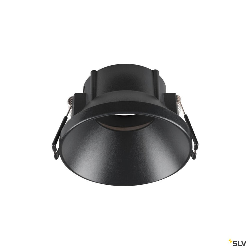SLV 1007449 NEW TRIA® 75, ceiling installation ring, recessed, attachment, D: 8.2 H: 4.9 cm, IP 20, black