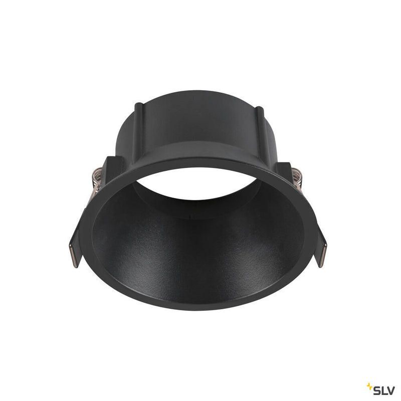 SLV 1007452 NEW TRIA® 95, ceiling installation ring, recessed, D: 10.3 H: 5.5 cm, IP 20, black