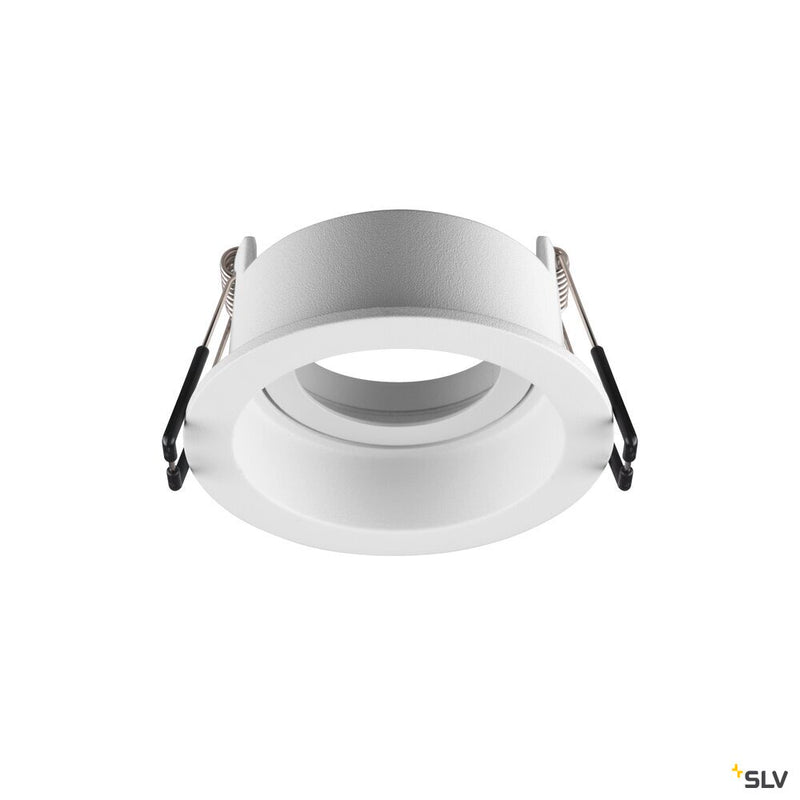 SLV 1007453 NEW TRIA® 68, ceiling installation ring, recessed, D: 8.2 H: 4.4 cm, IP 20, white