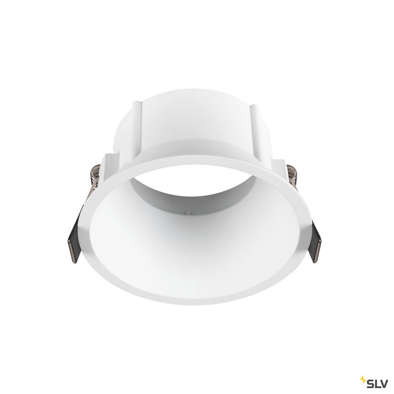 SLV 1007454 NEW TRIA® 95, ceiling installation ring, recessed, D: 10.3 H: 5.5 cm, IP 20, white