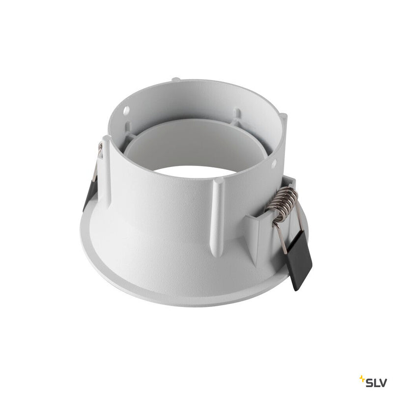 SLV 1007454 NEW TRIA® 95, ceiling installation ring, recessed, D: 10.3 H: 5.5 cm, IP 20, white