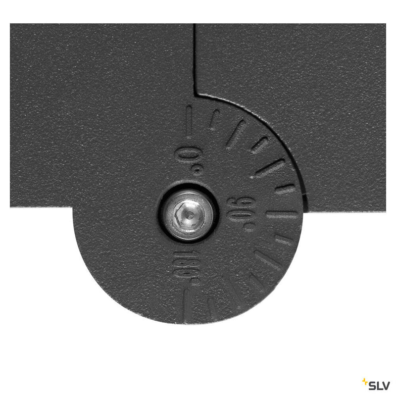 SLV 1007458 S-CUBE, wall and ceiling-mounted light, 2700/3000 K, 15 W, PHASE, 80°, anthracite