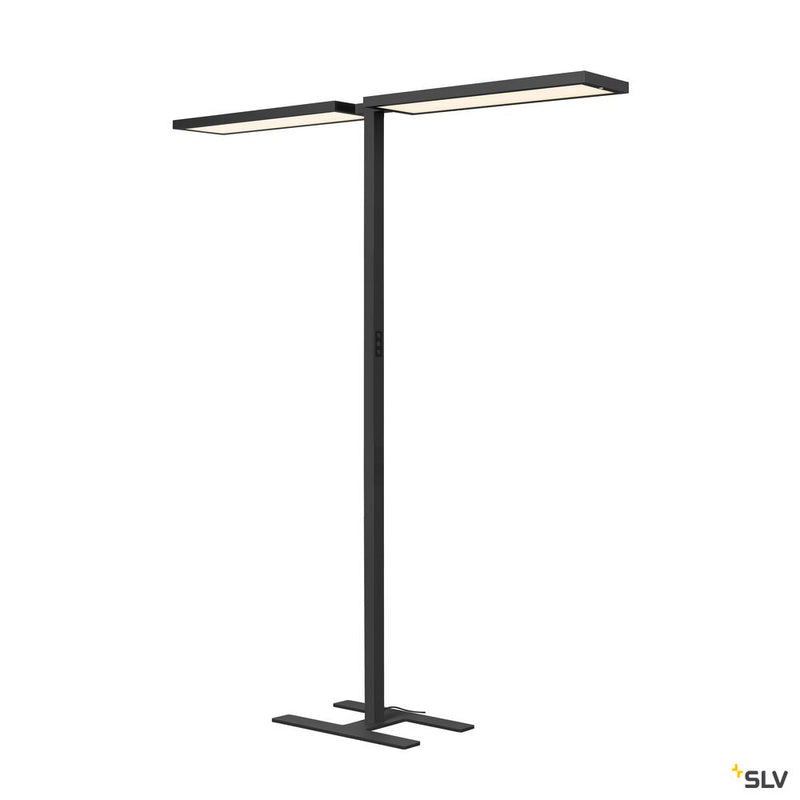 SLV 1007465 WORKLIGHT PRO, free-standing lamp, 150 W, 4000 K, Touch, black