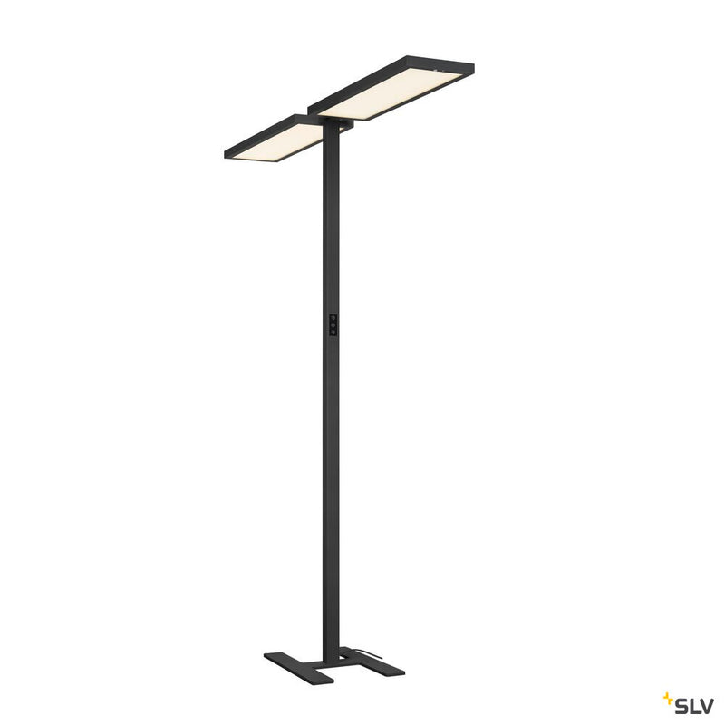 SLV 1007465 WORKLIGHT PRO, free-standing lamp, 150 W, 4000 K, Touch, black