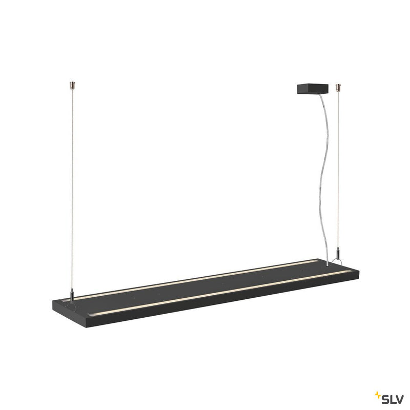 SLV 1007468 WORKLIGHT PRO 120, pendant light, 120 cm, 4000 K, DALI, Touch, black