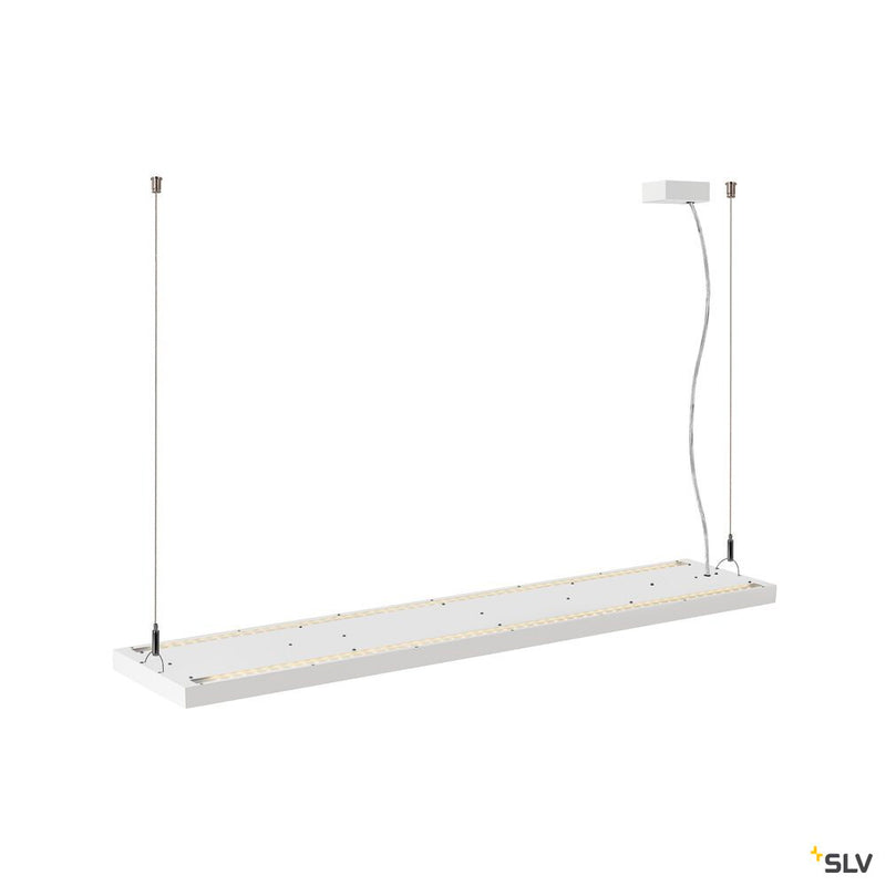 SLV 1007469 WORKLIGHT PRO 120, pendant light, 120 cm, 4000 K, DALI, Touch, white