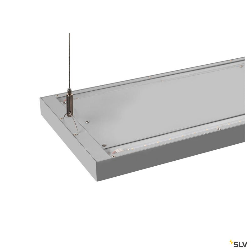 SLV 1007470 WORKLIGHT PRO 120, pendant light, 120 cm, 4000 K, DALI, Touch, grey