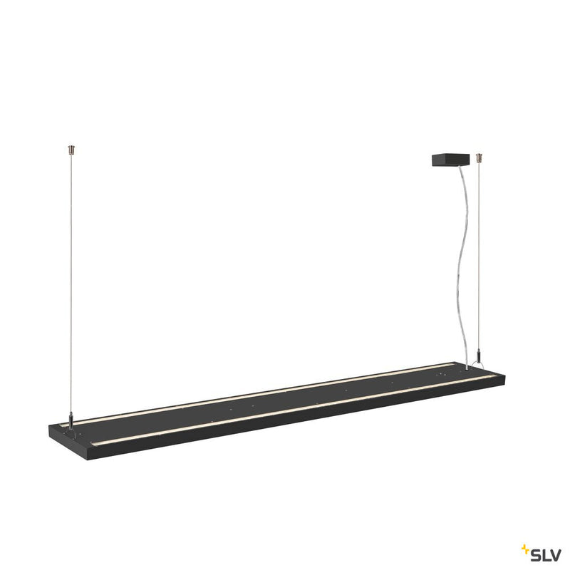 SLV 1007471 WORKLIGHT PRO 150, pendant light, 150 cm, 4000 K, DALI, Touch, black