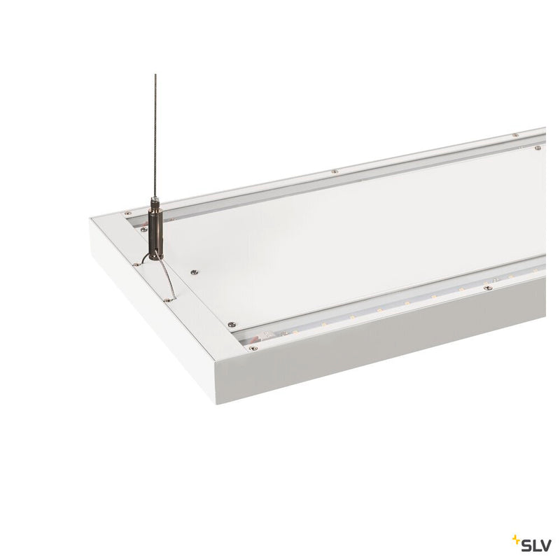 SLV 1007472 WORKLIGHT PRO 150, pendant light, 150 cm, 4000 K, DALI, Touch, white