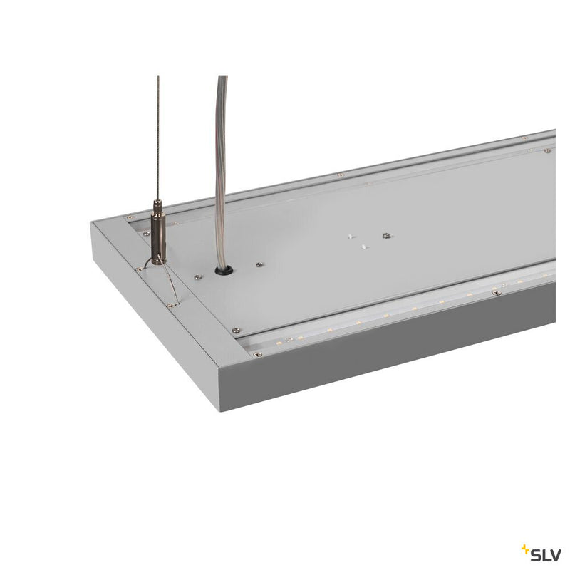SLV 1007473 WORKLIGHT PRO 150, pendant light, 150 cm, 4000 K, DALI, Touch, grey
