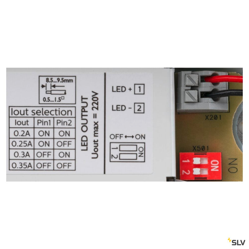 SLV 1007490 WATERPROOF V 1200, 18/32 W 830/840 IP66