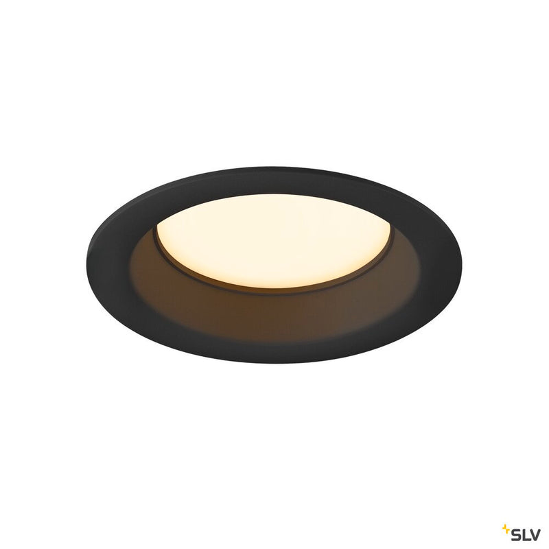 SLV 1007479 DOWNLIGHT V 100, slightly recessed cover black