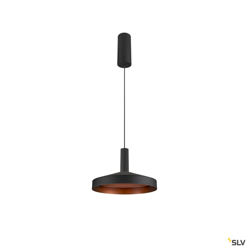 SLV 1007526 LALU® TETRA 24, Lampshade, Mix&Match, H:6.7 cm, black