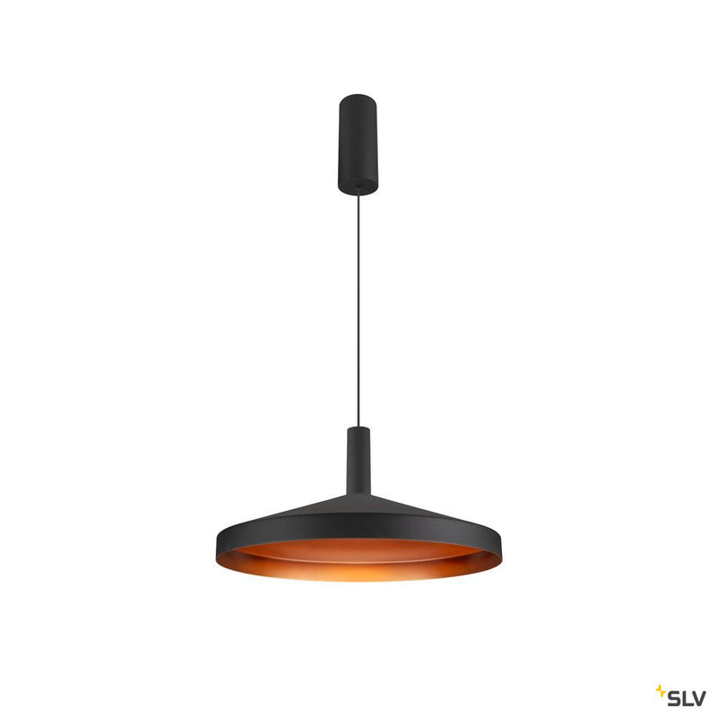 SLV 1007529 LALU® TETRA 36, Lampshade, Mix&Match, H:8.9 cm, black