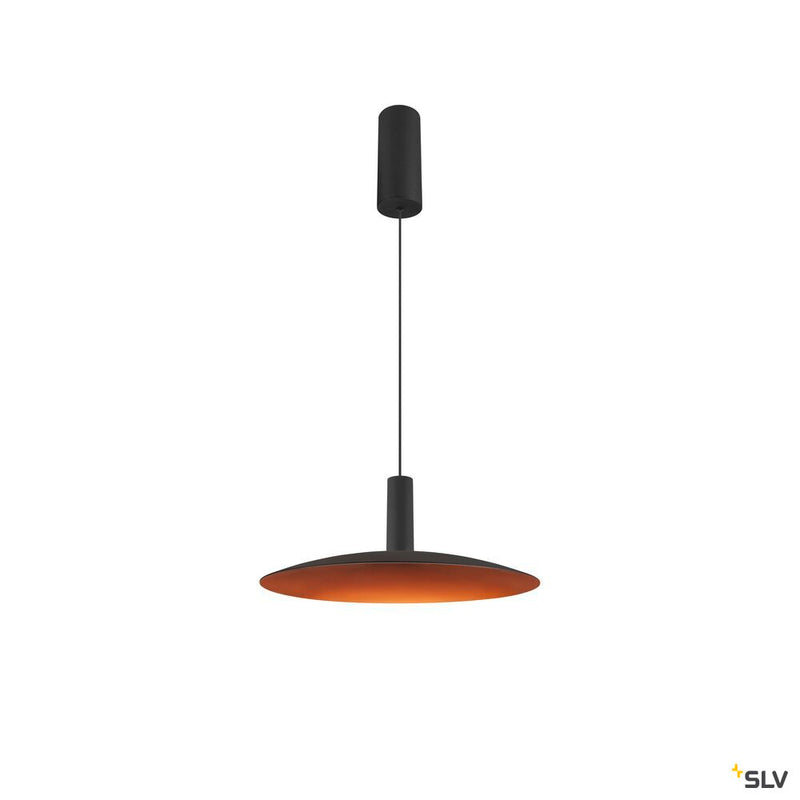 SLV 1007518 LALU®, pendant light, Led Base, Mix&Match, 150 cm, 9.5 W, 3000 K, PHASE, black