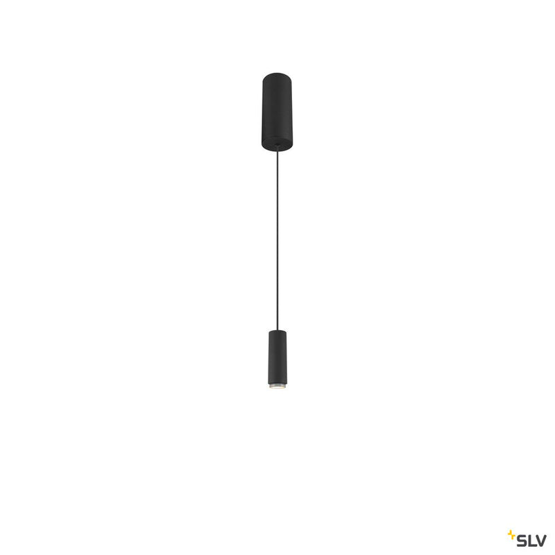 SLV 1007518 LALU®, pendant light, Led Base, Mix&Match, 150 cm, 9.5 W, 3000 K, PHASE, black