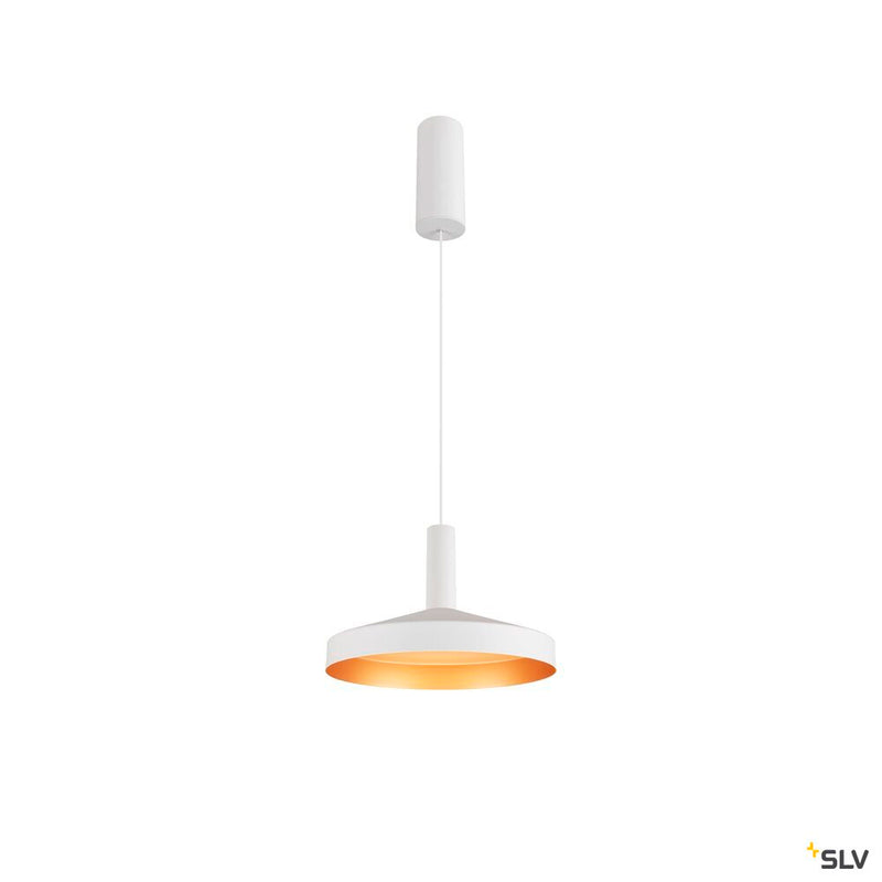 SLV 1007519 LALU®, pendant light, Led Base, Mix&Match, 150 cm, 9.5 W, 3000 K, PHASE, white