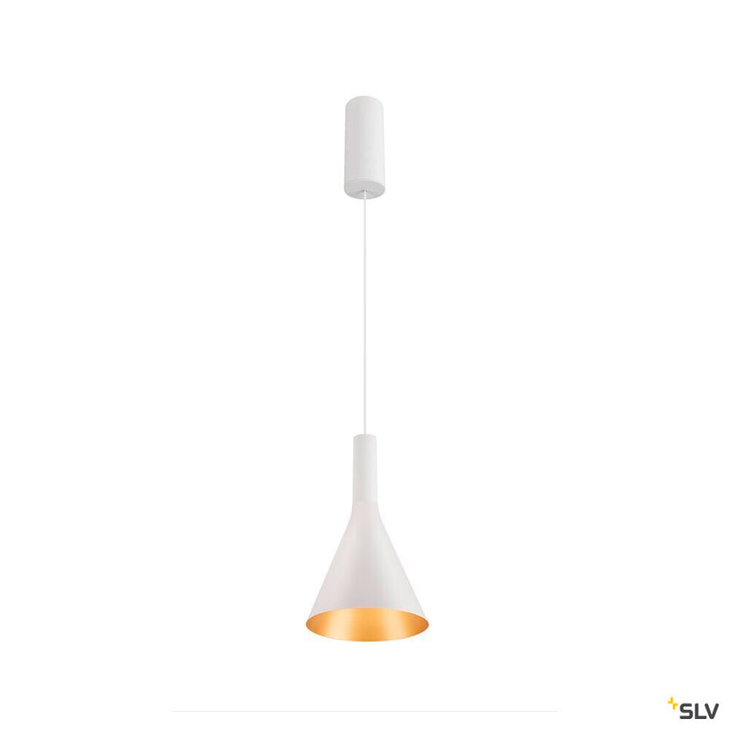 SLV 1007519 LALU®, pendant light, Led Base, Mix&Match, 150 cm, 9.5 W, 3000 K, PHASE, white