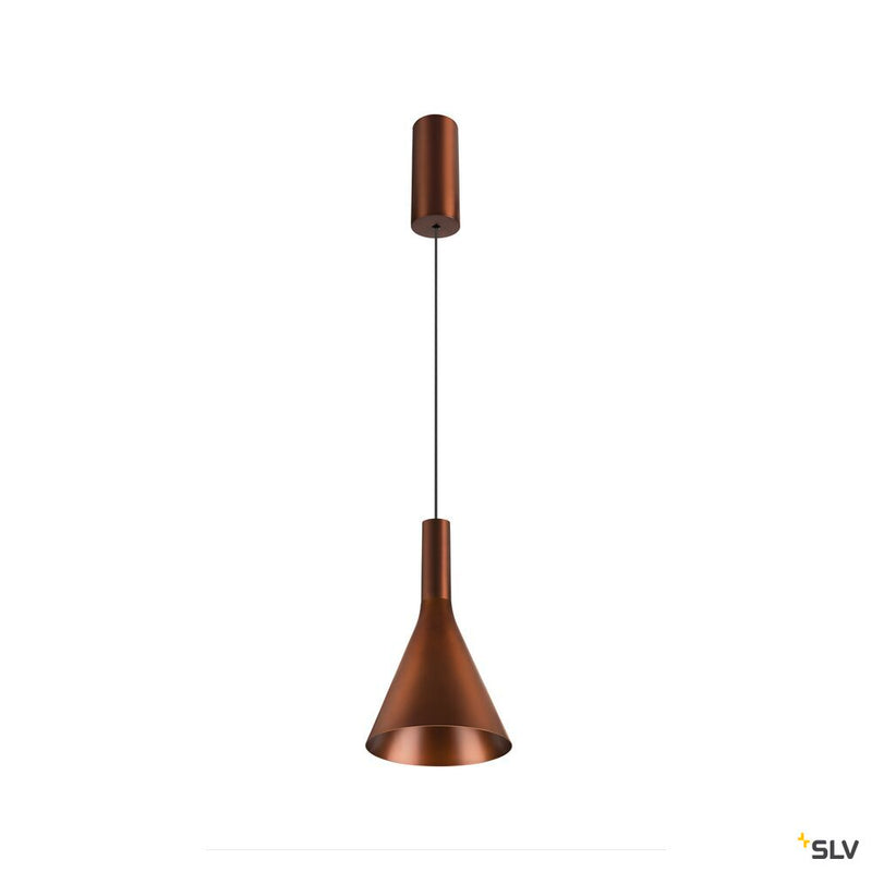 SLV 1007530 LALU® CONE 15, Lampshade, Mix&Match, H:17 cm, bronze
