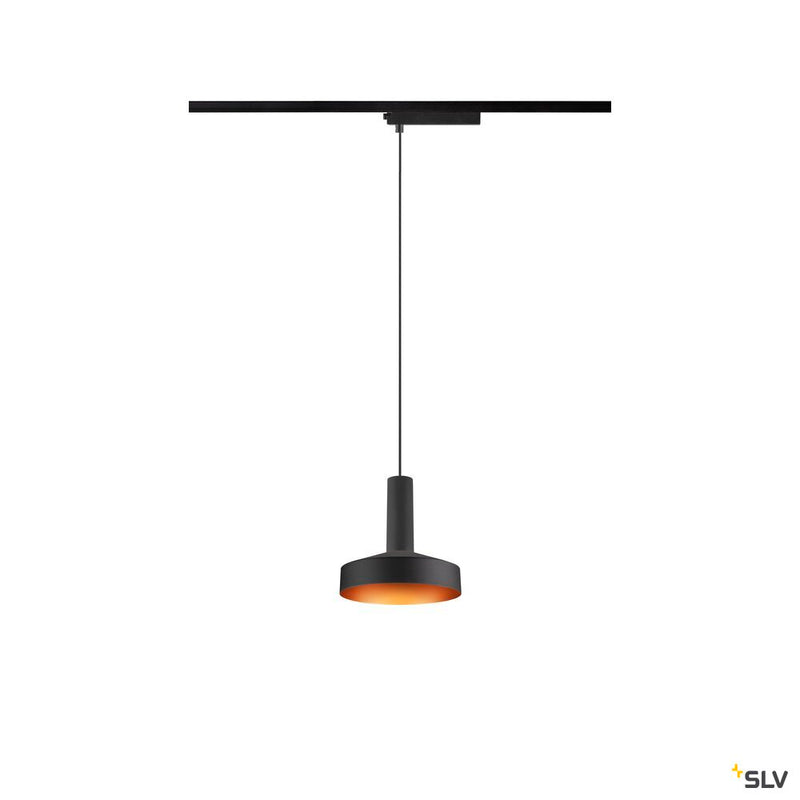 SLV 1007523 LALU® TETRA 14, Lampshade, Mix&Match, H:4.9 cm, black